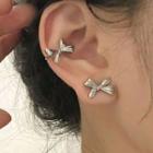 Bow Stud Earring / Ear Cuff