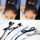 Bow Hair Bun Maker