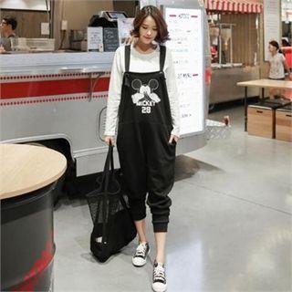 Mickey Mouse Print Jumpsuit