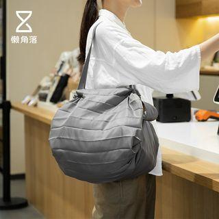Foldable Shopper Bag Horizontal - Gray - S