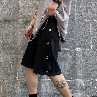Couple Matching Button-up Sport Shorts