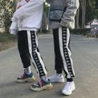 Couple Matching Two-tone Sweatpants