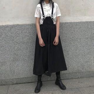Short-sleeve Shirt / Midi Jumper Dress