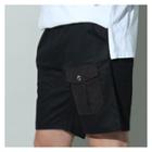 Cargo-pocket Accent Shorts