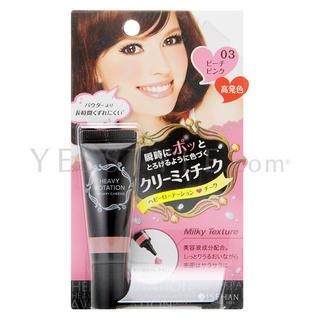 Isehan - Heavy Rotation Creamy Cheeks (#03 Peach Pink) 7g