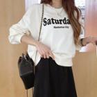 Saturday Pastel Sweatshirt