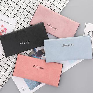 Letter Long Wallet