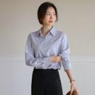 Wrinkle-free Textured Shirt