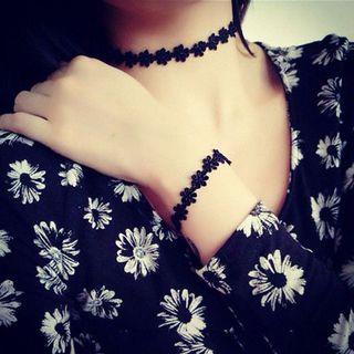 Floral Lace Bracelet