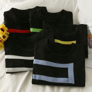 Skinny Knit Top In 5 Colors