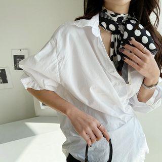 Two-way Cotton Shirt
