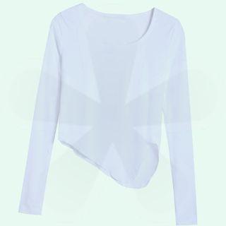 Long Sleeve T-shirt T-shirt - White - One Size