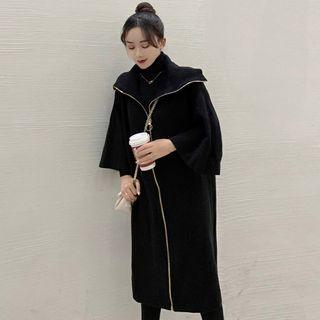 Knit Zip Coat