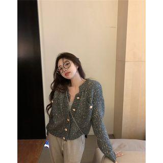 Melange Cardigan / Top / Harem Pants