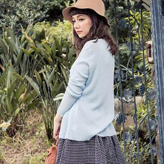 Ribbed Knit Cardigan