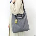 Bt21 Letter-strap Shopper Bag With Keyring