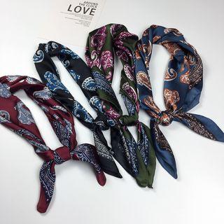 Paisley Print Neck Scarf / Headband