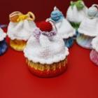 Cake Crochet Knit Crossbody Bag