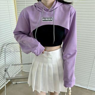 Cropped Hoodie / Tank Top