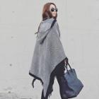 Patterned Fray Scarf