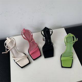 Strappy Ankle Strappy High Heel Sandals