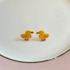 Alloy Duck Earring 1 Pair - Duck - Yellow - One Size
