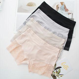 Set Of 2: Lace Under Shorts