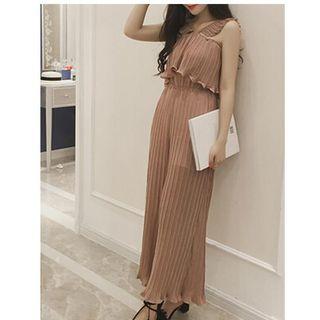 Pleated Jumpsuit