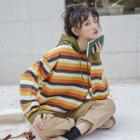 Striped Hoodie Stripe - Multicolor - One Size