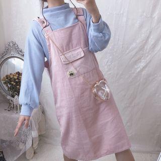 Midi Jumper Dress / Plain Pullover