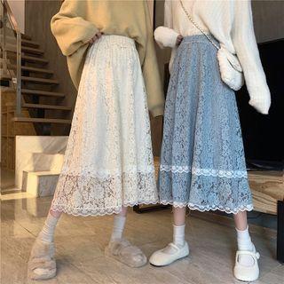 Medium Long Lace Skirt