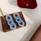 Chunky Chain Resin Drop Earring