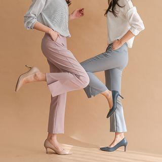 Stretch Boot-cut Dress Pants In 2 Lengths