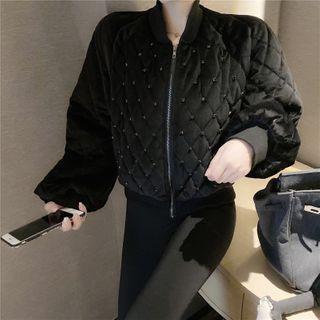 Velvet Jacket Black - One Size