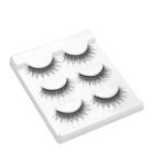 False Eyelashes (3 Pairs) #l20 L20 - Black - One Size