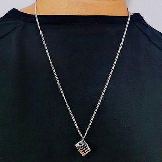 Dice Pendant Alloy Necklace