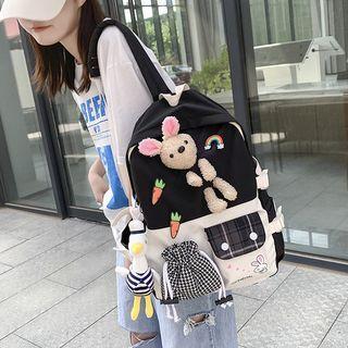 Rainbow Accent Backpack / Charm / Set