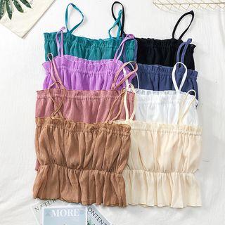Chiffon Crop Top