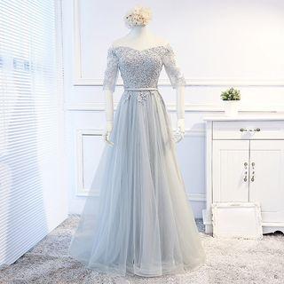 Embroidered Lace Bridesmaid Dress (various Designs)