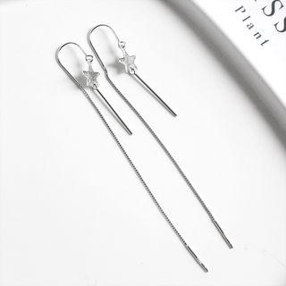 Star Threader Earring As Shown In Figure - One Size