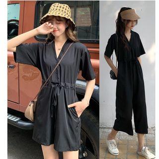 Short-sleeve Playsuit / Short-sleeve Jumpsuit