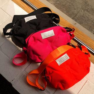 Appliqu  Round Bag With Strap