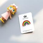 Rainbow Brooch Rainbow - One Size