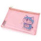 Doraemon Clear Pouch (pink) One Size