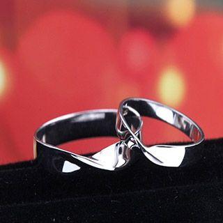 Couple Matching Sterling Silver Rings