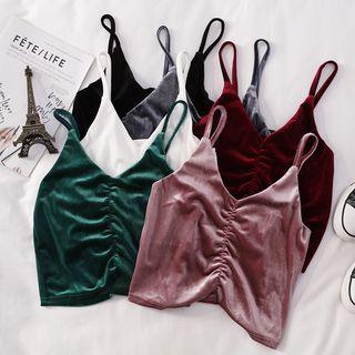 Shirred Front Camisole Top