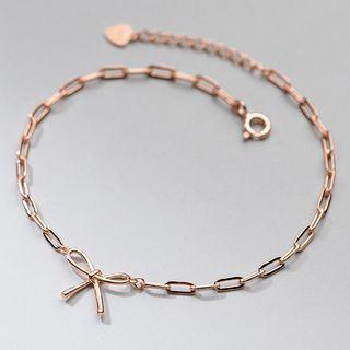 Bow Sterling Silver Bracelet