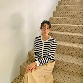 Zip-fly Long Flare Skirt