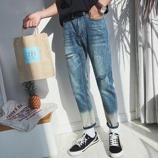 Gradient Slim Fit Jeans