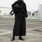 Turtleneck Sweatshirt With Bear Crossbody Bag